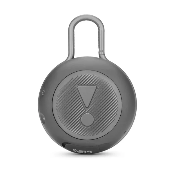 JBL Clip 3 Portable Bluetooth Speaker with Carabiner - Gray - Image 3